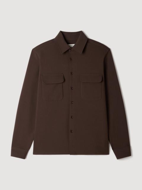 Sandro SHIRT WITH PATCH POCKETS