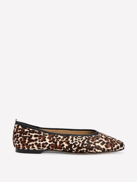 BODEN Nadia Chisel Toe Flats-Black/Ivory