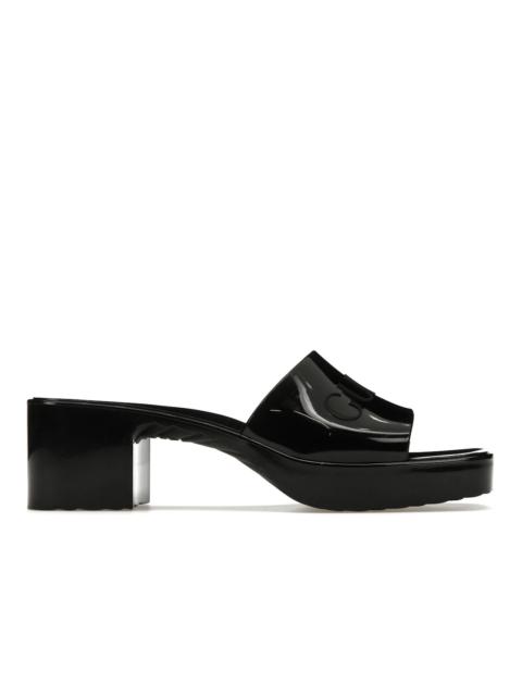 GUCCI Gucci 60mm Slide Sandal Black Rubber