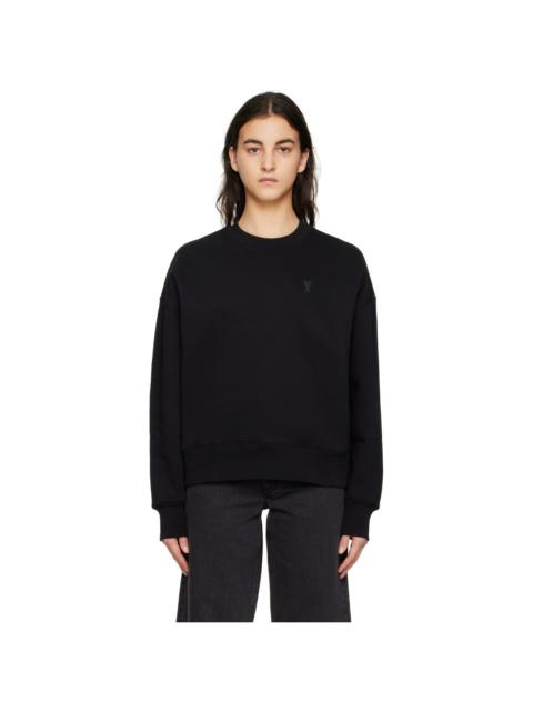 AMI Paris Black Ami De Cœur Sweatshirt