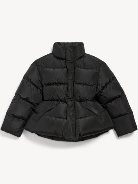 BALENCIAGA Women's Hourglass Puffer in Black