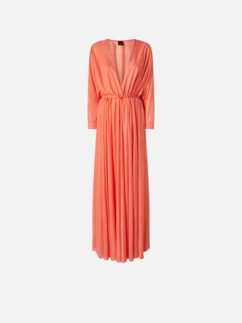 PINKO SPECIAL-OCCASION DRESS WITH NECKLINE AND OPEN DETAIL AT THE BACK