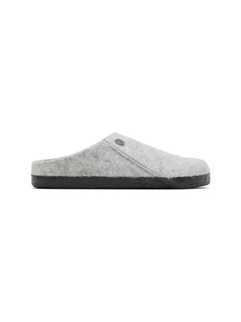 BIRKENSTOCK Gray Narrow Zermatt Rivet Slippers