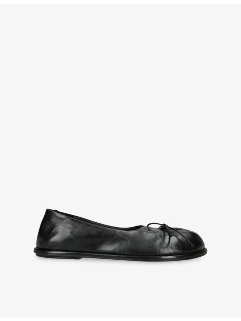 OFFICINE CREATIVE Fontayne 011 Leather Ballet Flats