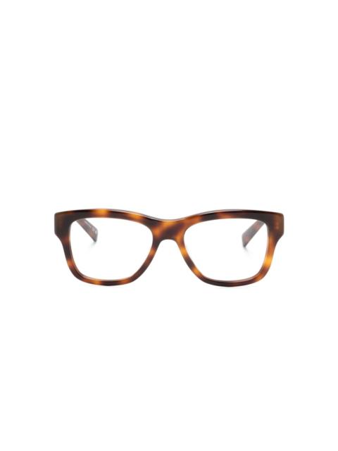 SL 677 square-frame glasses