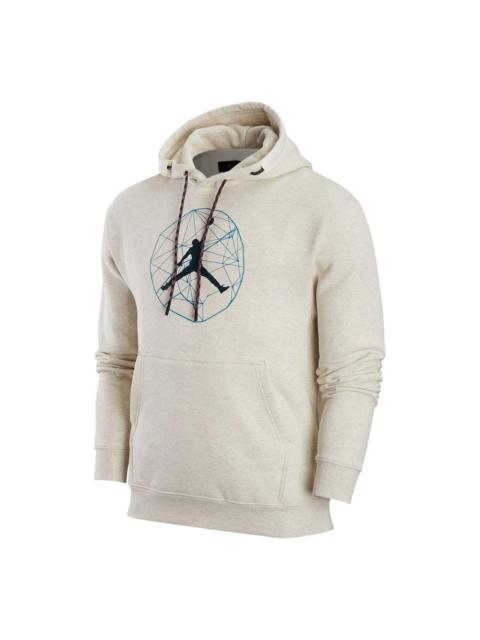 Jordan Air Jordan Logo Hoodie 'Beige' DX6595-141