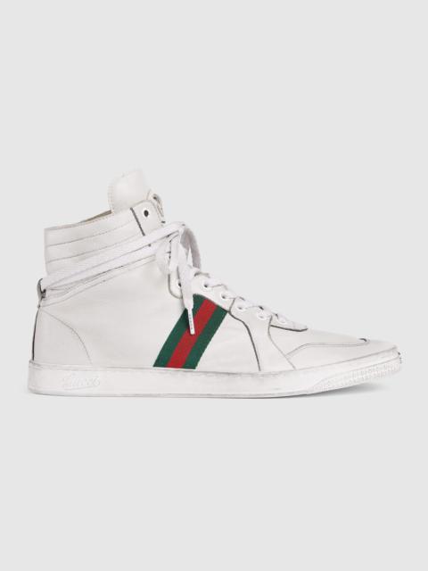 GUCCI Men's Stretch high-top sneaker