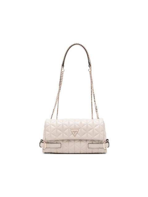 GUESS USA quilted chain tote bag
