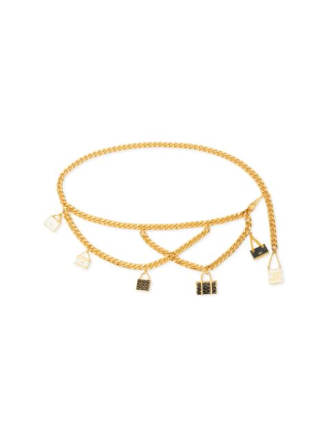 ELISABETTA FRANCHI bag-charm chain belt