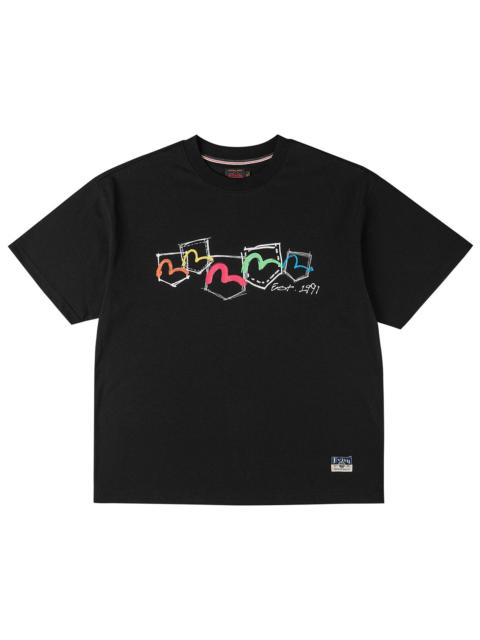 EVISU Hand-Drawn Multi-Pocket T-shirt