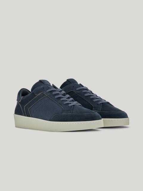 Canali CANALI NUVOLA BLUE SUEDE SNEAKERS