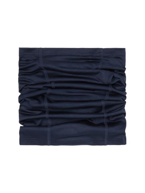 RIER SSENSE Exclusive Navy Cache-Cou Jersey Wool Neck Warmer