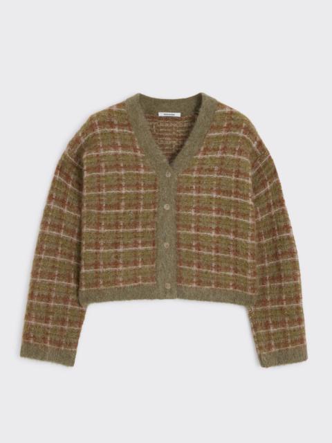Holzweiler Kate Check Cardigan