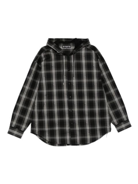 mastermind JAPAN plaid flannel shirt