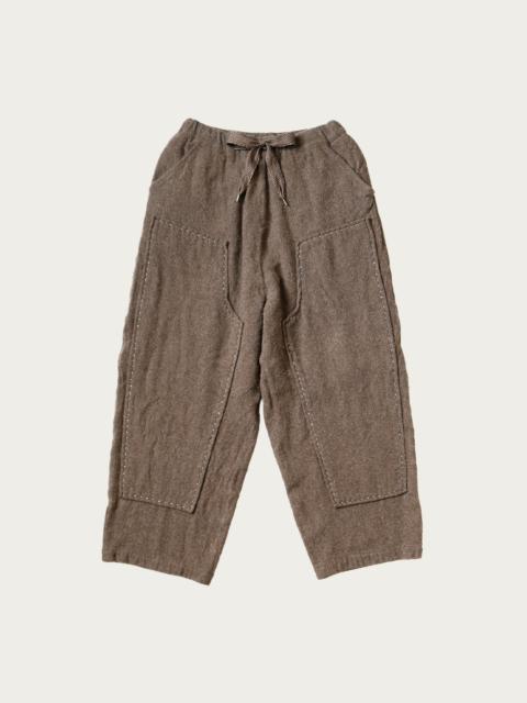 Kapital Fulling Wool CASA Pants - Brown