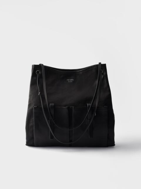 Prada Prada Route large leather bag
