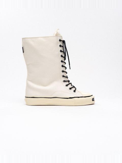 KAMIYA "Joey" Vulcanize Aged Sole Extra High-top Sneakers