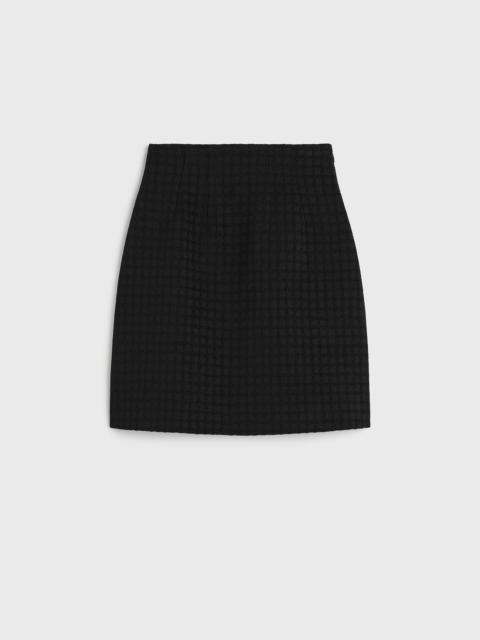 TOTEME Curved skirt black