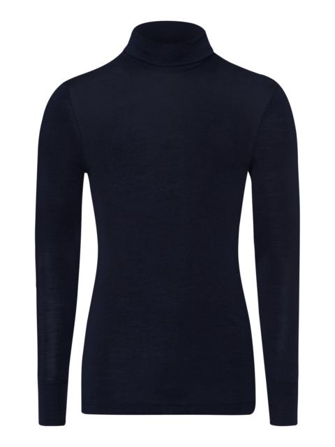 HANRO Woolen Silk M Wool and Silk Turtleneck