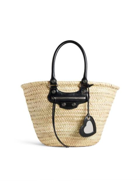 Women's Le Cagole Medium Basket  in Natural