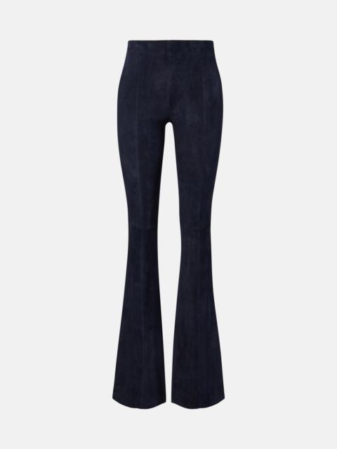STOULS Gege suede flared pants