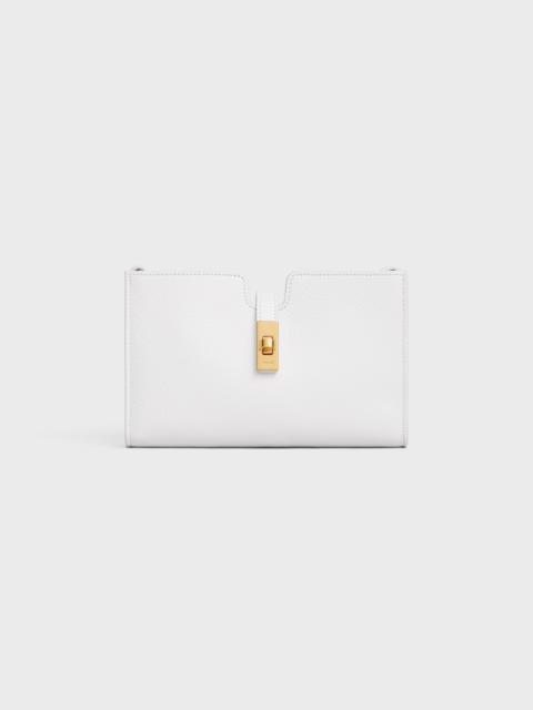 CELINE 16 STRAP POCHETTE in SUPPLE CALFSKIN