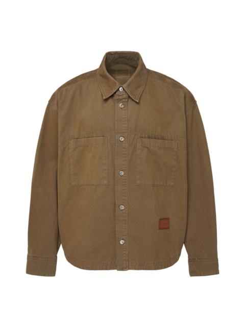 Wooyoungmi Long Sleeve Chino Shirt