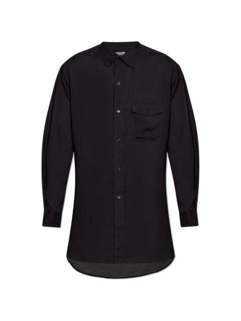 Yohji Yamamoto layered-collar shirt