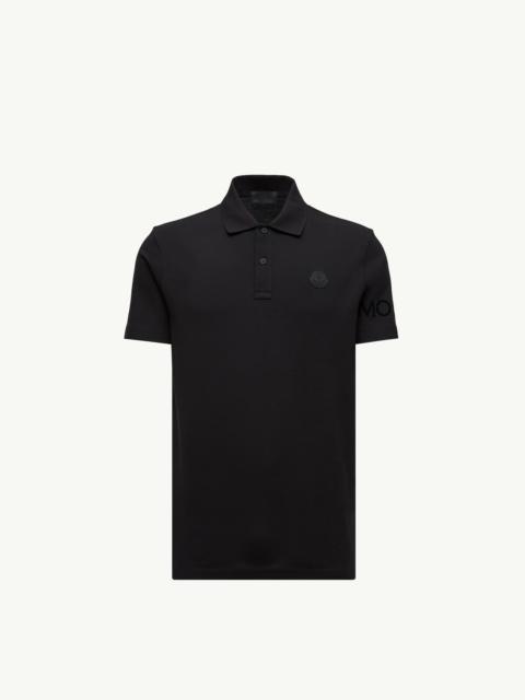 Logo Cotton Piquet Polo Shirt