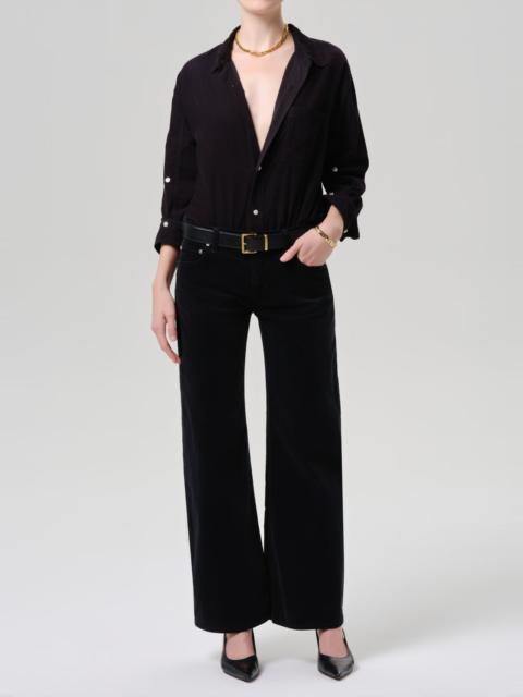 Citizens of Humanity Kayla Shirt Corduroy In Charcoal