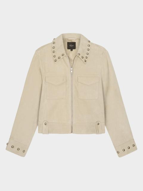 Rails Zeta Studded Suede Jacket