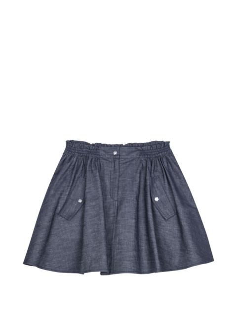 CECILIE BAHNSEN Cici elasticated flower skirt