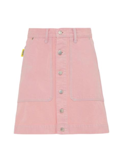 Onitsuka Tiger WOMEN'S DENIM BUTTON DOWN SKIRT