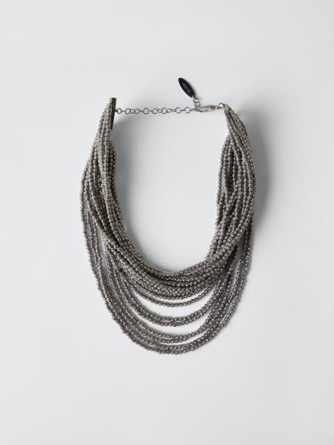 Brunello Cucinelli Sterling silver choker