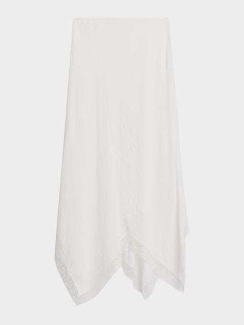 SABLYN Keri Paneled Bias-Cut Handkerchief Skirt