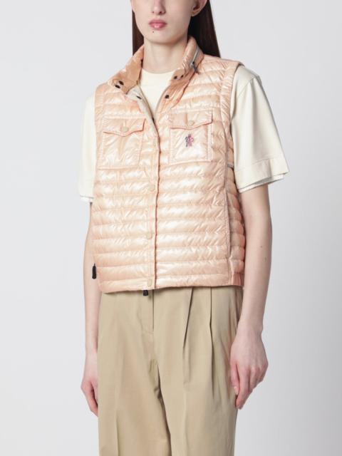 Moncler Grenoble Gumiane padded vest pink