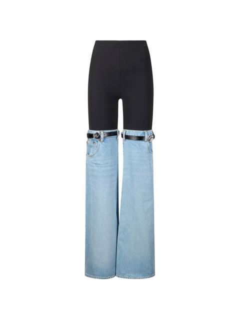 COPERNI paneled belted trousers