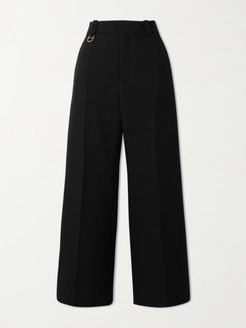 Chloé Wool-crepe Straight-leg Pants