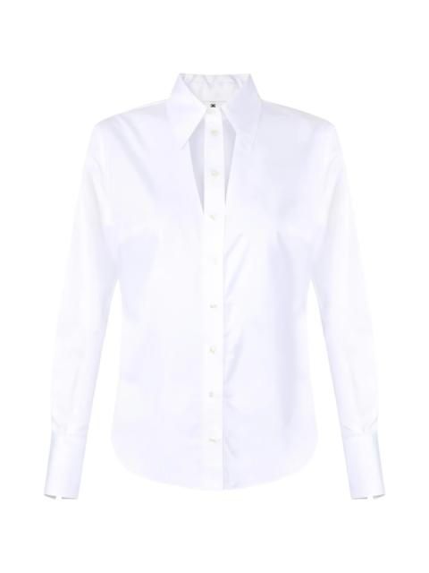 ELISABETTA FRANCHI Elisabetta Franchi Cut-out Embroidered Shirt