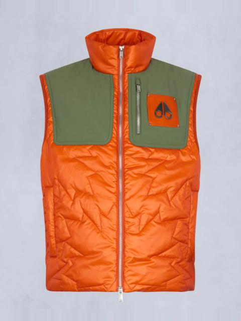 MOOSE KNUCKLES LEAF QUILT ICON VEST