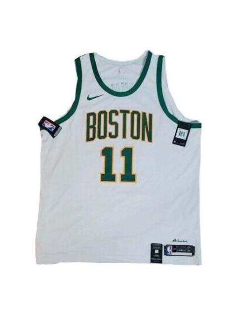 Nike Nike NBA City limited Player Edition Boston Celtics Kyrie Irving 11 Basketball Jersey/Vest White AH6
