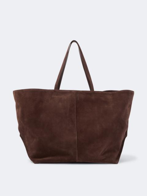 Jil Sander Linea Maxi suede tote bag