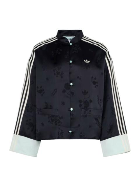 adidas (WMNS) adidas New Chinese Jacket Asia Sizing 'Black Mint' KY5741