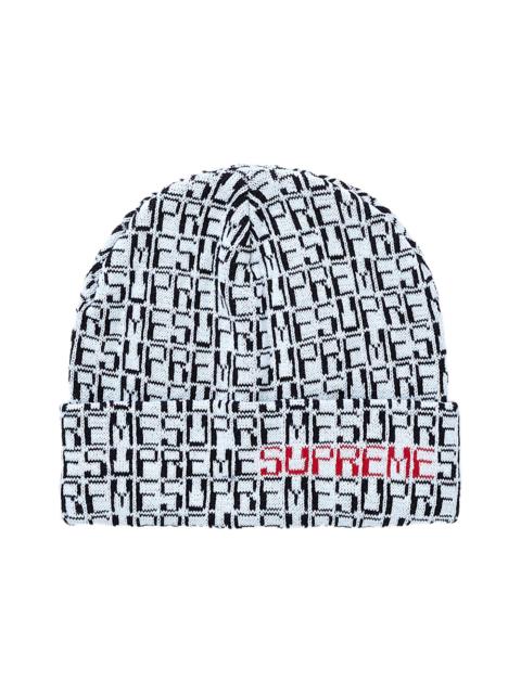 Supreme Supreme Digital Beanie White