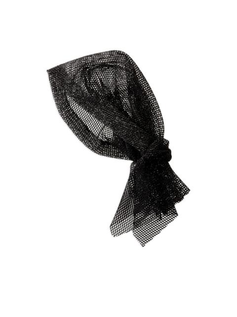 MAISON MICHEL mesh hair scarf