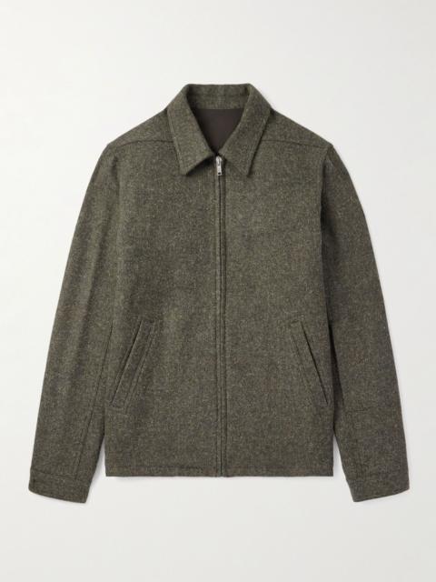 Rick Owens Brad Wool Jacket Green