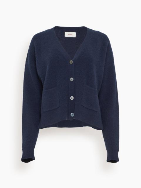 XÍRENA Trudie Cardigan in City Blue