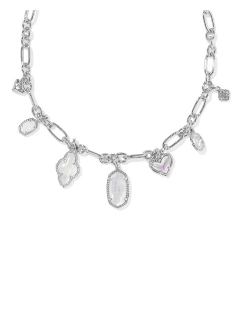 KENDRA SCOTT Icon Silver Charm Necklace