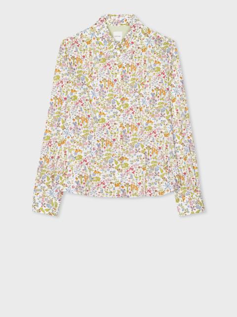 Paul Smith Multi-Colour 'Liberty Floral' Fitted Shirt