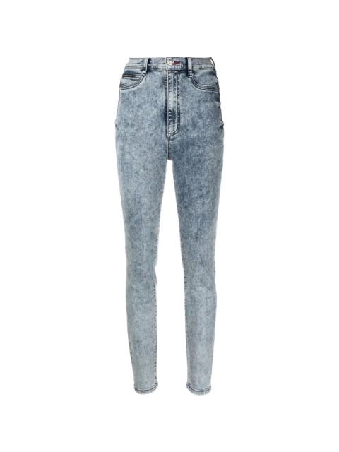 PHILIPP PLEIN Super High-Waist skinny jeans
